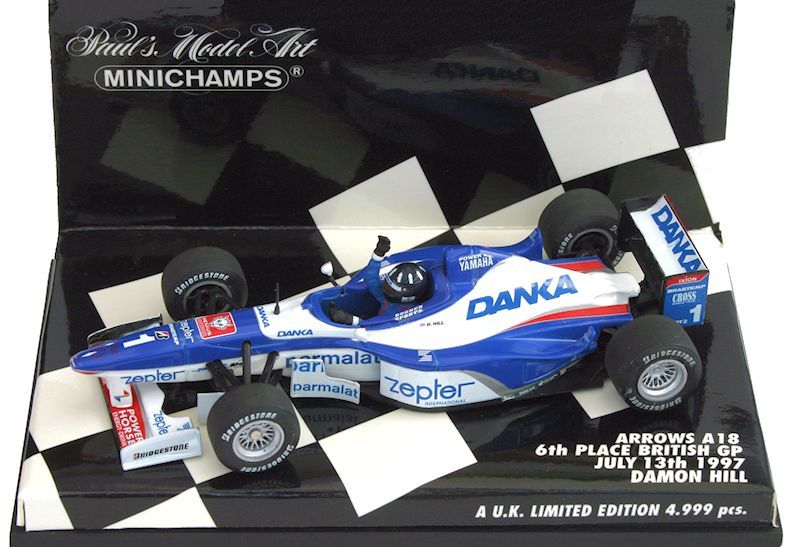 433 970101 Arrows FA18 - 6th Place British GP 1997 - D.Hill