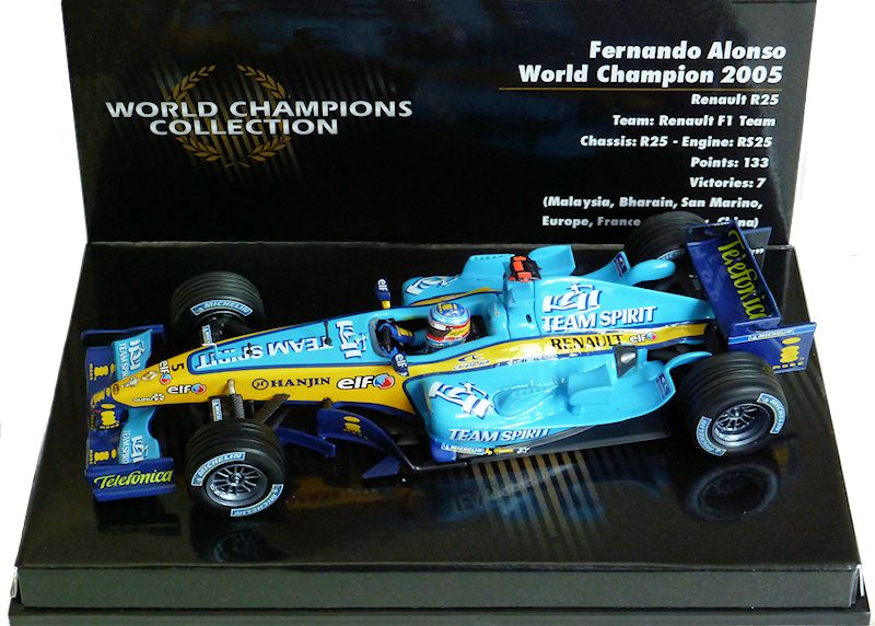 436 050005 Fernando Alonso 2005 - World Champions Collection
