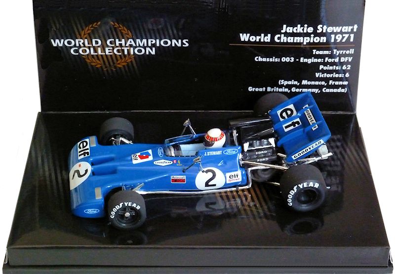 436 710002 Jackie Stewart 1971 - World Champions Collection