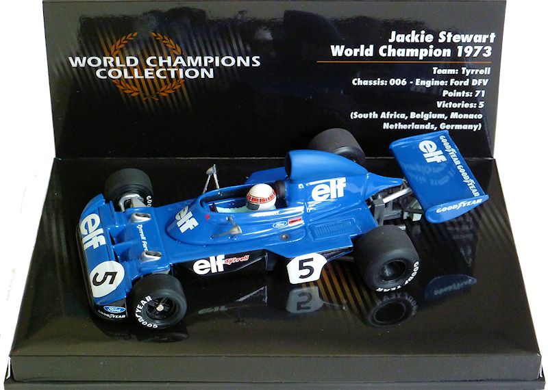 436 730005 Jackie Stewart 1973 - World Champions Collection