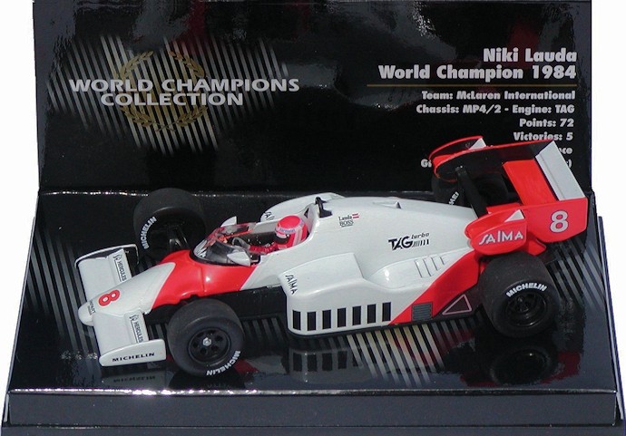 436 840008 Niki Lauda 1984 - World Champions Collection