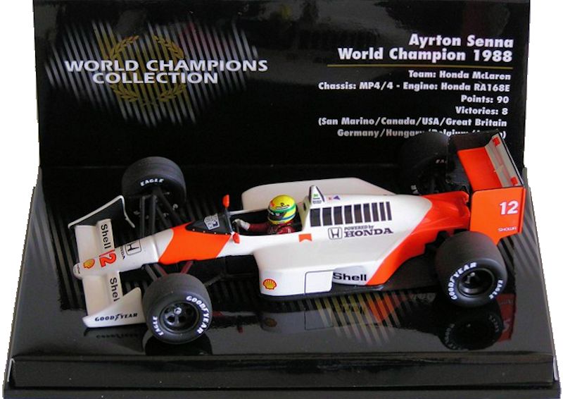 436 880012 Ayrton Senna 1970 - World Champions Collection