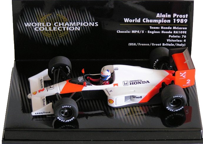436 8900002 Alain Prost 1989 - World Champions Collection