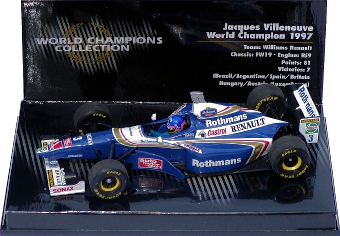 436 970003 Jacques Villeneuve 1997 - World Champions Collection