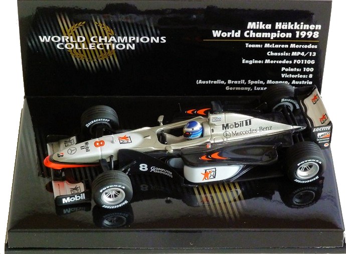 436 980008 Mika Hakkinen 1998 - World Champions Collection