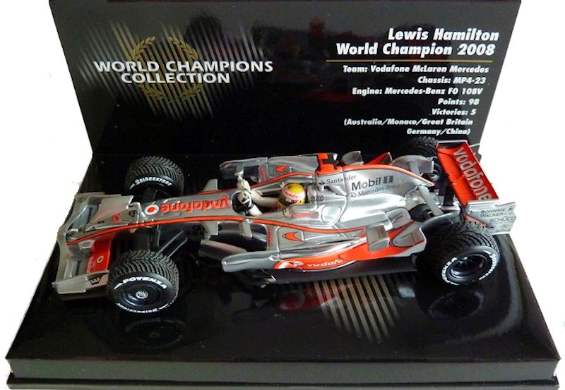 530 084332 Lewis Hamilton 2008 - World Champions Collection